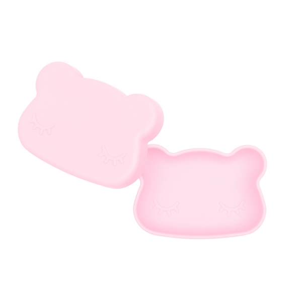 We Might Be Tiny snackie Bear pink