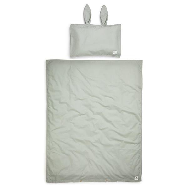 Elodie Details Crib bedding set Bunny mineral green