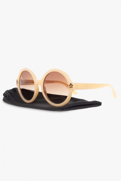 Mini Rodini - Round sunglasses, Beige