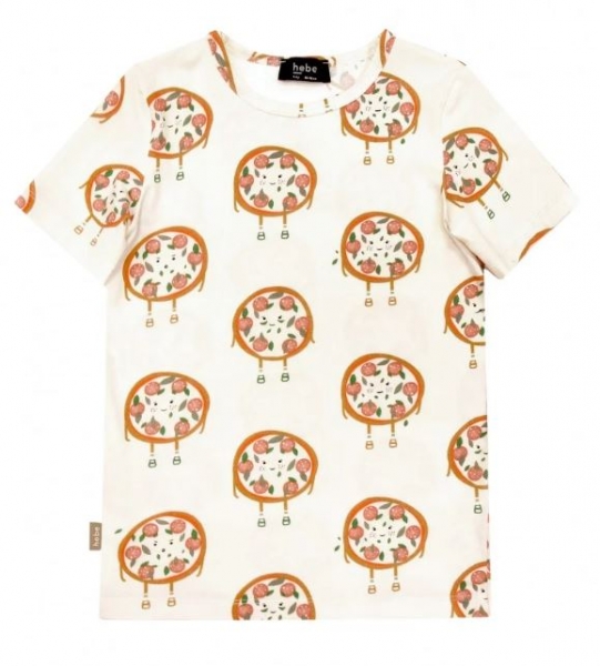 Hebe T-paita with pizza print (SS23066)