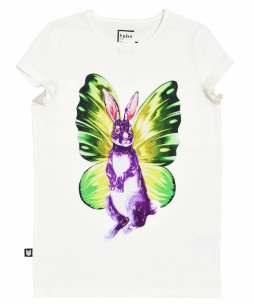Hebe t-shirt Butterfly Rabbit