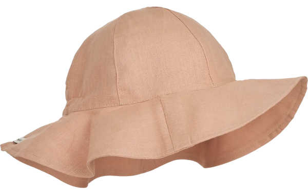 Liewood Amelia linen sun hat, Pale tuscany